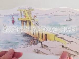 Blackrock Diving Tower Christmas Cards
