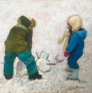 Cousins - Oil on Canvas