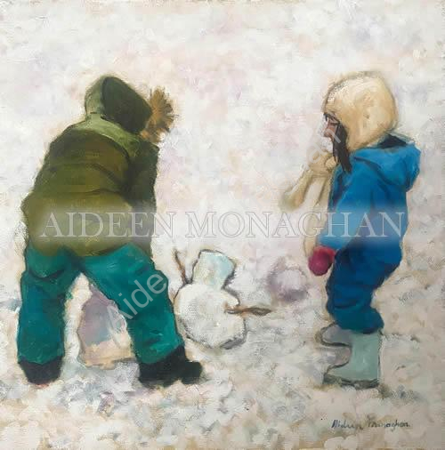 Cousins - Oil on Canvas